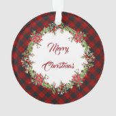 Jesus is the reason personalized ornament (achterkant)