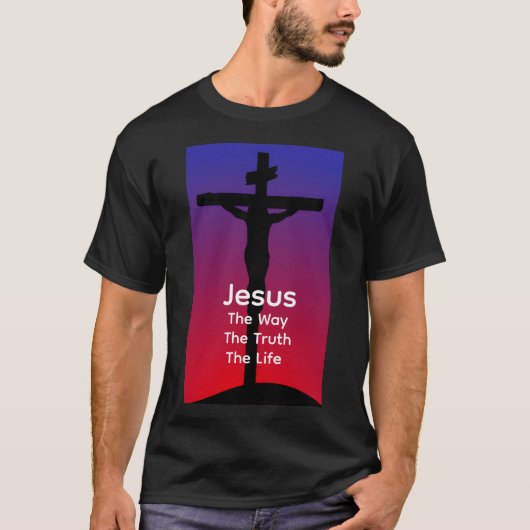 Jesus is the way t-shirt (Voorkant)