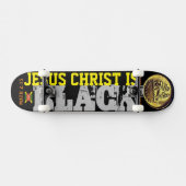 JESUS IS ZWARTE Skateboard (Horizontaal)