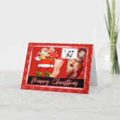 Jésus - j'ai vu ça - Carte de Noël rétro drôle (Devant)