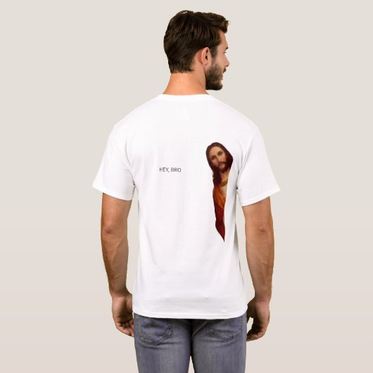 Jésus je regarde T-shirt (Dos entier)