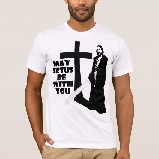 JESUS JEDI T-SHIRT (Voorkant)