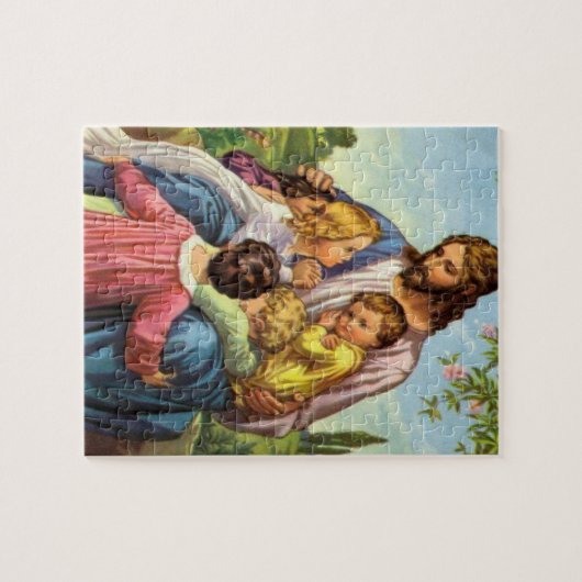 Jesus Jigzaag Puzzle Legpuzzel (Horizontaal)