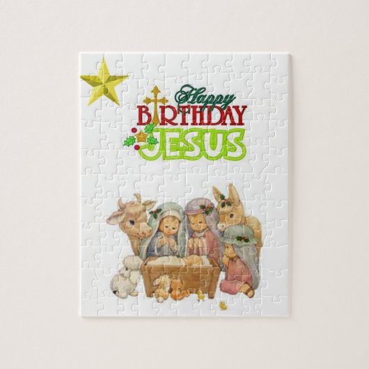 Jesus Jigzaag Puzzle Legpuzzel (Verticaal)