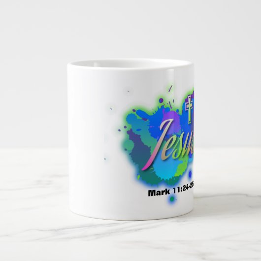 Jésus - Jumbo Mug (Devant)
