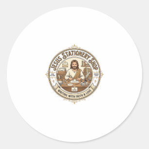 Jesus Kantoorartikelen Winkel Jesus Kantoorartikel Ronde Sticker