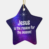 Jesus Keramisch Ornament (Links)