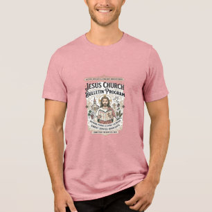 Jesus Kerk Bulletin Programma Jesus Kerk Bulletin Tri-Blend Shirt