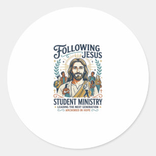 Jesus Kerk Merch Jeugd Kamp Stijl T-shirt Geloof B Ronde Sticker