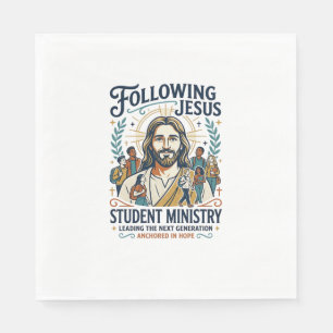 Jesus Kerk Merch Jeugd Kamp Stijl T-shirt Geloof B Servet