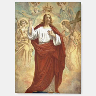 Jesus, King of the World Magneet