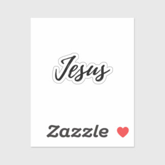 Jesus - kleine sticker