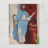 JESUS KNOCKS EASTER BRIEFKAART (Voorkant)