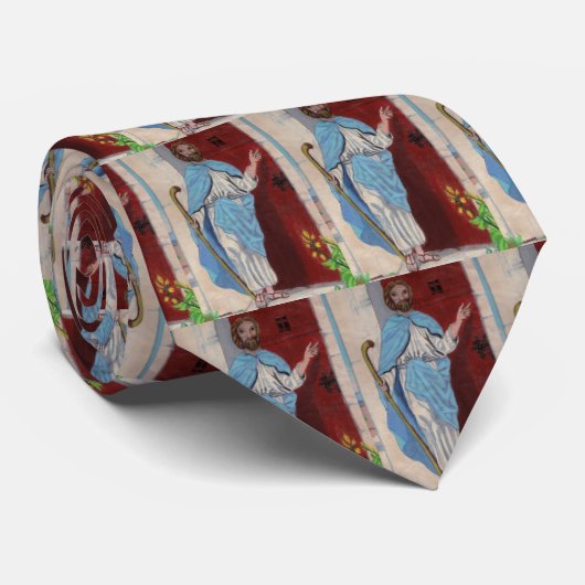 JESUS KNOCKS stropdas (Opgerold)