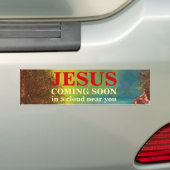 JESUS KOMEND OP SNEL Bumpersticker (Op auto)