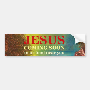 JESUS KOMEND OP SNEL Bumpersticker