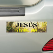 JESUS KOMEND OP SNEL Bumpersticker (Op auto)