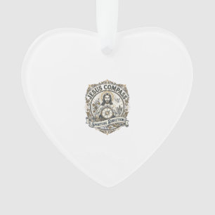 Jesus Kompas Spirituele Richting Jezus Kompas Sp Ornament