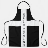 JESUS komt binnenkort Schort (Voorkant)