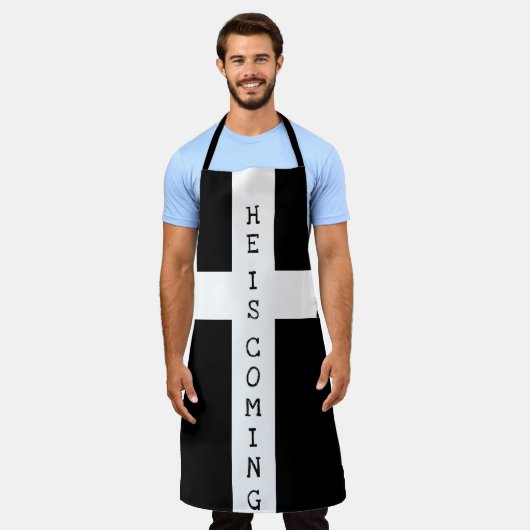 JESUS komt binnenkort Schort (Gedragen)