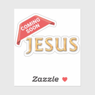 Jesus Komt Gauw Sticker