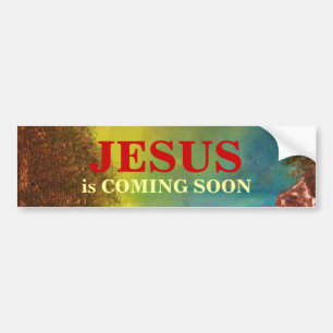 JESUS KOMT SNEL IN Bumpersticker