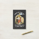 Jesus komt uit mijn grot  post-it® notes (Op bureau)