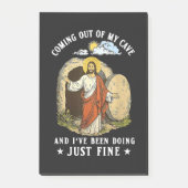 Jesus komt uit mijn grot  post-it® notes (Voorkant)