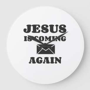 JESUS KOMT WEER. GROTE KLOK