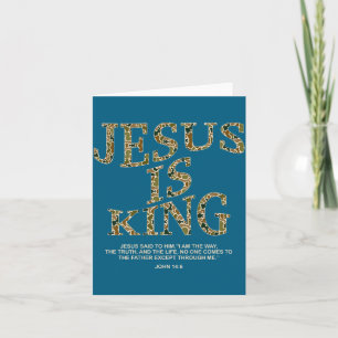 Jesus Koning Camo Christelijk Kruis Schriftuur Ont Kaart