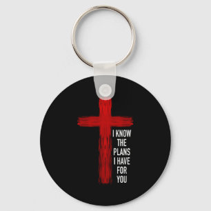 Jesus Kruis Bijbelvers Christelijke Lange Mouwen  Sleutelhanger