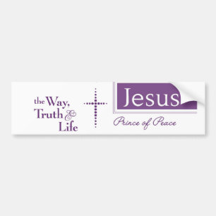 JÉSUS La Façon Vérité Chrétien Sticker Bumper