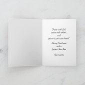 Jésus la plus grande histoire Carte de voeux de No (Intérieur)