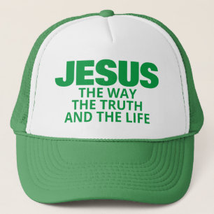JESUS LE CHEMIN LA VÉRITÉ ET LA VIE CASQUETTE DE C