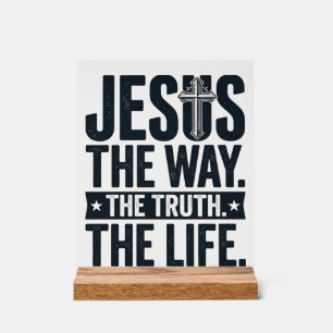Jésus Le Chemin La Vérité La Vie T-Shirt Chrétien