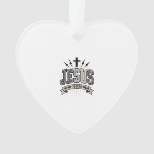 Jésus Le Chemin La Vérité La Vie Vintage Chrétien