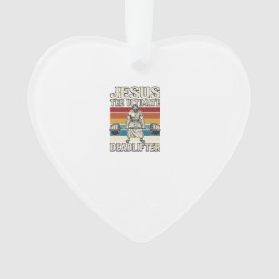 Jésus Le Levreur De Poids Ultime Design Vectoriel
