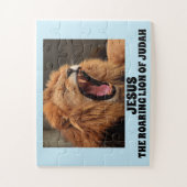 JÉSUS LE LION ROARANT DE JUDAH JIGSAW PUZZLE (Vertical)