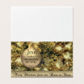 Jésus - Le plus grand cadeau de tous - Blank (Outside Unfolded)