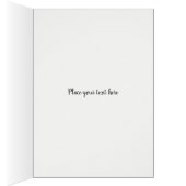 Jésus le Sauveur, Belle carte chrétienne (Intérieur (Droit))