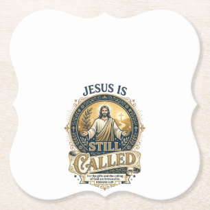 Jesus Leeg Nest Later Leven Heruitvinding T-shirt Kartonnen Onderzetters