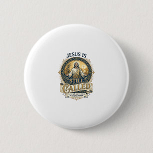 Jesus Leeg Nest Later Leven Heruitvinding T-shirt Ronde Button 5,7 Cm