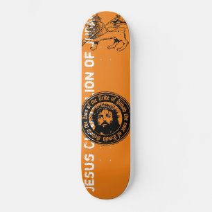 Jesus Leeuw van Juda Skateboard, 8 1/8" Deck Skateboard