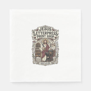 Jesus Letterpress Print Shop Jesus Letterpress Pri Servet