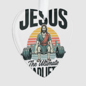 Jésus l'haltérophile ultime vintage (devant)