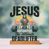 Jésus l'haltérophile ultime vintage (Neutre)