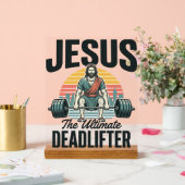 Jésus l'haltérophile ultime vintage (Mariage)