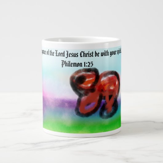 jésus liefde extra grote beker (Voorkant)