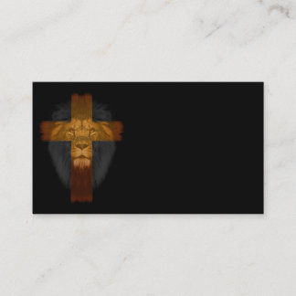 Jésus Lion de Juda Carte de visite