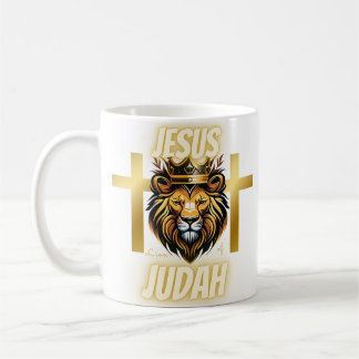 Jesus Lion op Juda Mok gouden opdruk